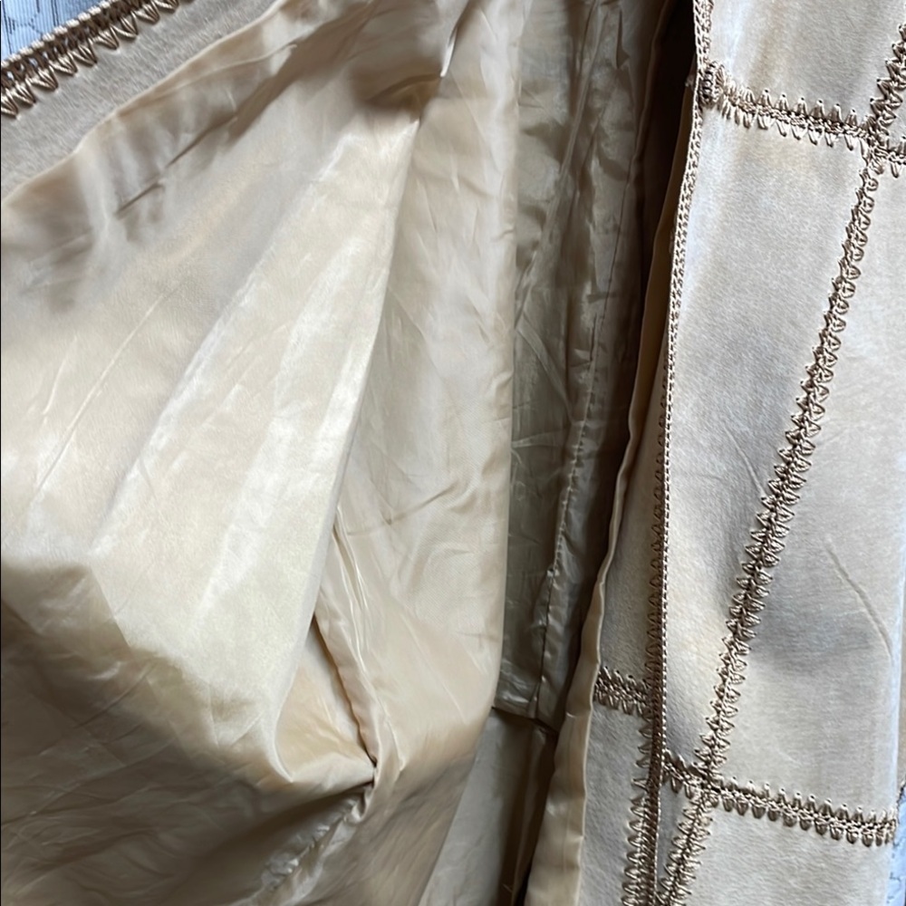 70's Vintage suede leather jacket. Boho style in pristine condition. - Picture 4 of 8